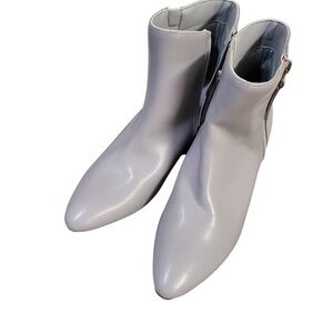 Chic White Ankle Booties